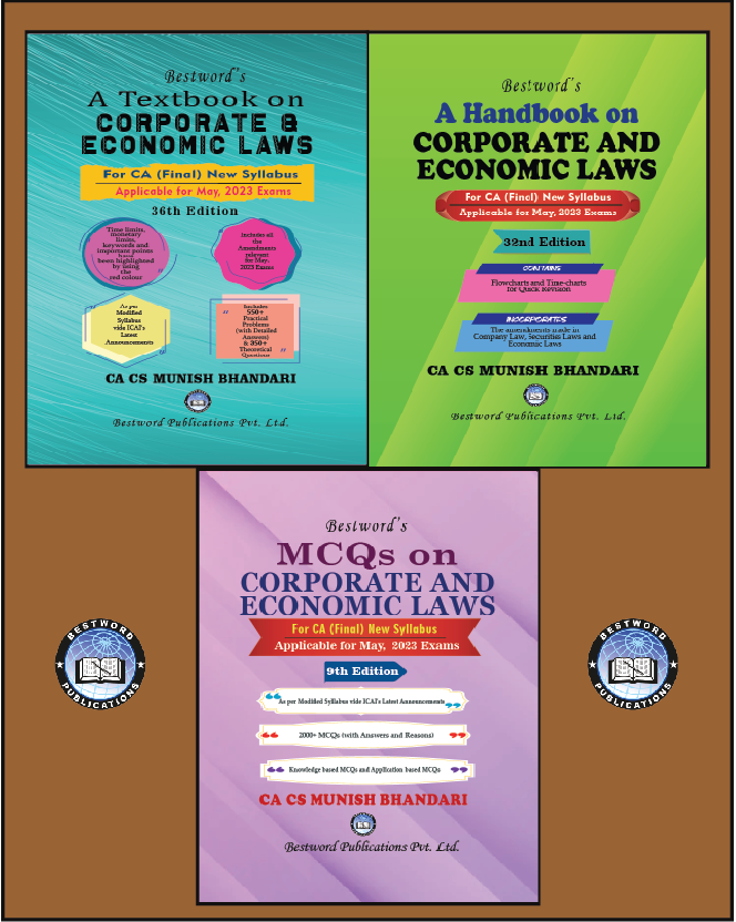 bestword's-combo-of-three-law-books-(textbook-36th-edition,-handbook-32nd-edition-&-mcq's-book-9th-edition)---by-ca-cs-munish-bhandari----for-ca-(final)-may,-2023-exams-(new-syllabus)